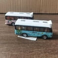 thumbnail image 3 of Sound Light Tour School Bus Model Boy Girl Toy Die Cast Metal Little Cars Cars City Bus Friction Powered Play Toys, 3 of 8