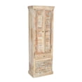 thumbnail image 3 of Jenna Louvered Doors Cabinet In Natural Finish on Solid Wood, 3 of 4