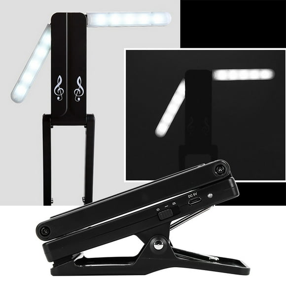 Music Stand, Music Stand Light, Two Brightness Modes Portable For Carrying And Using Reasonable Size For Stage Lighting For Piano Light