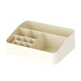 thumbnail image 1 of Cream Wind Desktop Cosmetics Storage Box, 1 of 6