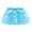 A01-Light Blue, variant on Godom Kids Princess Tutu Skirt 2T-8T Stars Sequins Party Dance Ballet Tulle Skirt Birthday Costume,Sky Blue