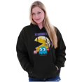 thumbnail image 3 of PACMAN Halloween Spooky Moon Night Hoodie Sweatshirt Women Men Brisco Brands S, 3 of 6