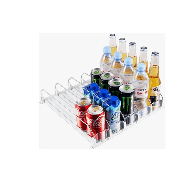 Organizador Automático Para Bebidas 5 Filas Xtellar blanco