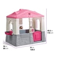 thumbnail image 2 of Casa de Juegos Step2 Rosa Con Diseño Abierto, 2 of 4