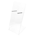 thumbnail image 2 of Soporte transparente para secador de pelo, soporte de pared para baño, organizador de herramientas para el cabello, estante de almacenamiento para electrodomésticos, transparente, 2 of 7
