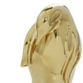thumbnail image 5 of DecMode 5"W, 11"H Porcelain Glam Sculpture, Gold, 3 - Piece, 5 of 11