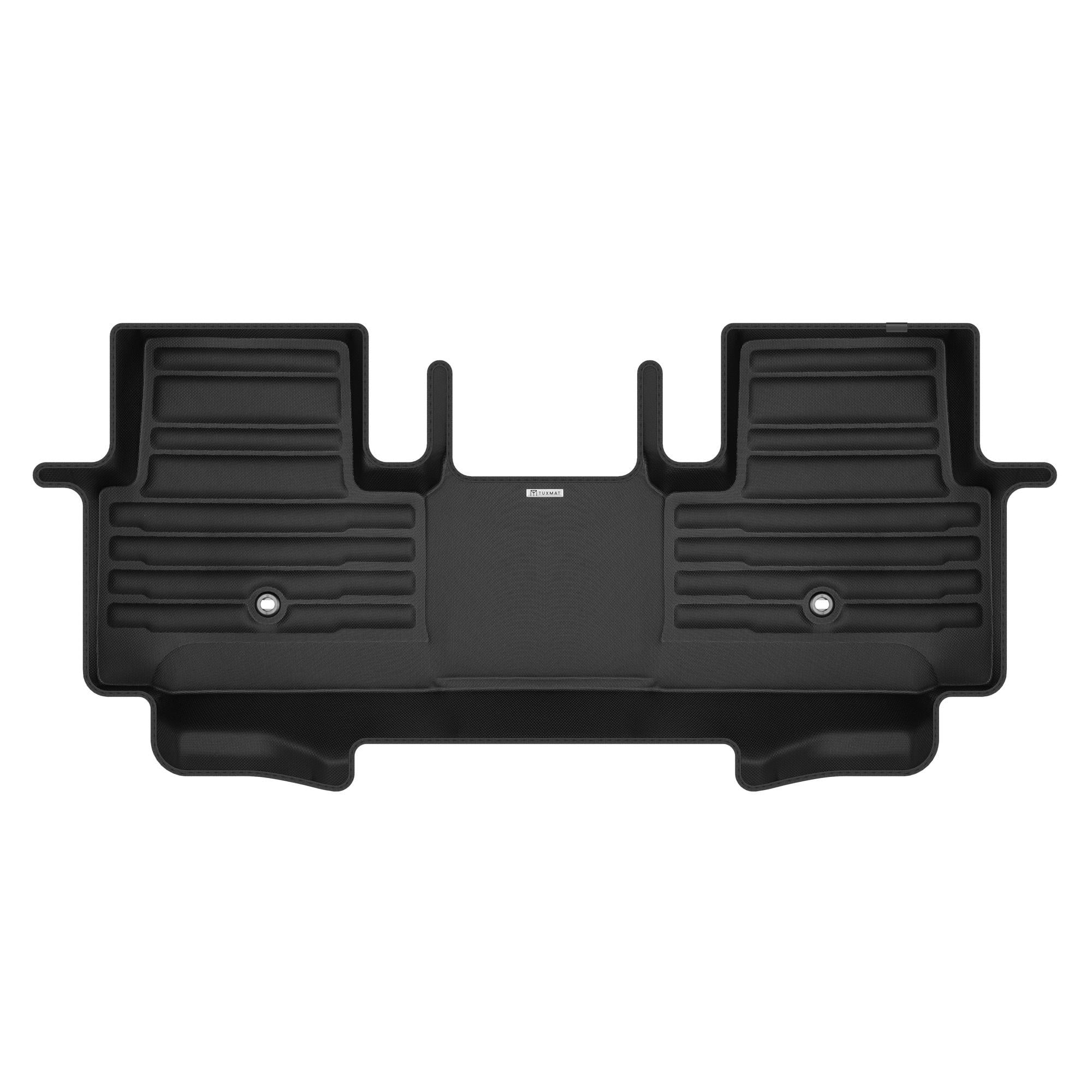 TuxMat - for Honda Pilot 8-Seater 2023-2025 Models - Custom Car Mats - Maximum Coverage, All Weather, Laser Measured - This Full Set Includes 1st, 2nd and 3rd Rows