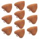 thumbnail image 3 of Rustic Heart Shaped Jingle Bells Iron Christmas Ornaments for Seasonal Decor, DIY Crafts, Wreaths & Fireplace Accents 10pcs, 3 of 5