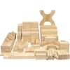 Early Childhood Resources 170 Piece Hardwood Building Blocks