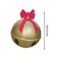 thumbnail image 1 of Fiudx Bolas Inflables Navideñas, Pvc Resistente a La Intemperie, Acabado Brillante, Decoración para Patio o Porche, Diseño de Papá Noel y Ladrón, 45 Cm de Diámetro, Juego de 1, 1 of 2