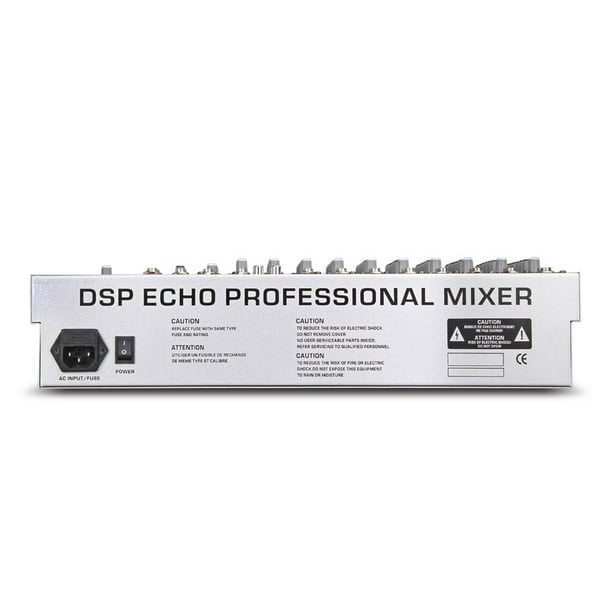 G-mark Mr80s Professional 8 Channel Audio Mixer Console W/ Mp3
