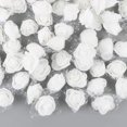 thumbnail image 1 of (Blanco - 2,5 cm) 200 capullos de rosas artificiales de espuma de PE, flores artificiales para decoración de bodas en casa y fiestas., 1 of 5