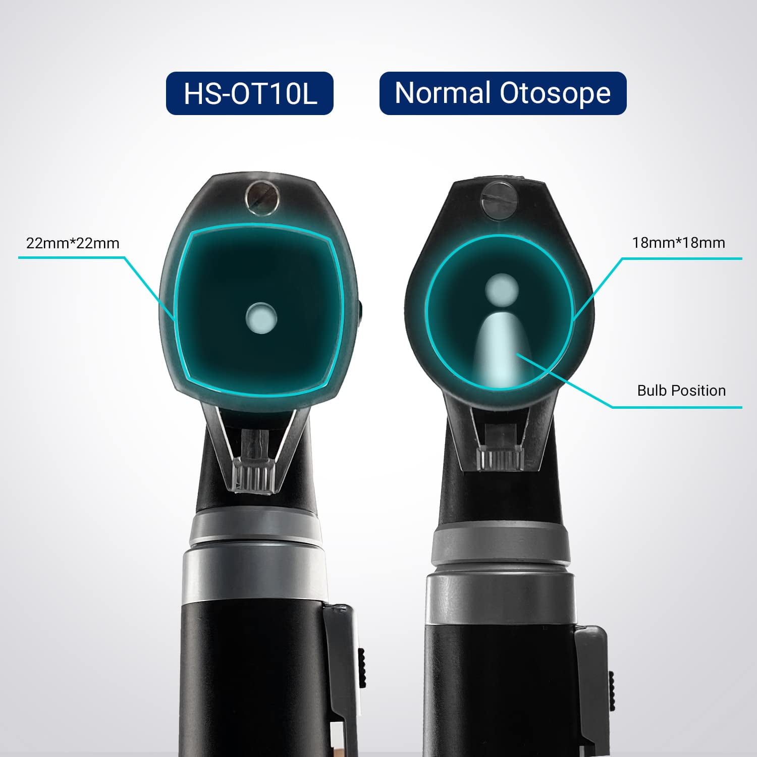 SCIAN 2nd Generation Ear Scope Otoscope with Light, Diagnostic Ear Care Tool with LCD Screen - Pocket Medical Otoscope Set for Nurse, Children, Adults, Pets(Black)