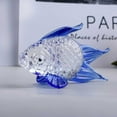 thumbnail image 1 of CNKOO Glass Fish Shape Table Decor Portable Replacement Vivid Lifelike Colorful Home Computer Desk Ornament Decoration Green, 1 of 7