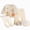 A085-Yellow, variant on NOLDARES Newborn Layette Gift Set 5Piece Baby Boy Girl Clothes Bodysuits, Pants Essentials and Accessories Outfits(A085-Yellow)