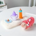 thumbnail image 5 of KUFptva Realistic Pig Doll for Child Silicone Model Toy Reborns Pet Raise Figure Toy for Kids Cognitive Farm Toy, 5 of 7