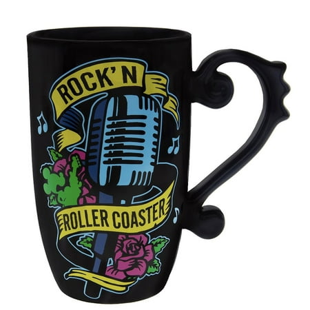 Disney Parks Rock 'n' Roller Coaster Ceramic Coffee Mug (Best Disney Park For Roller Coasters)