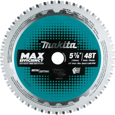

Makita-B-69250 5-7/8in. 48T Carbide-Tipped Max Efficiency Saw Blade Thin Metal