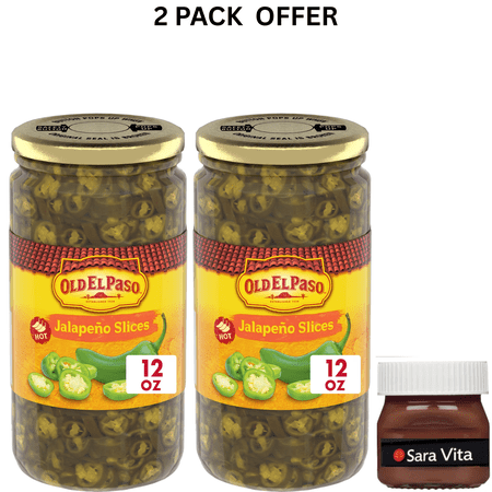 Old El Paso Hot Pickled Jalapeño Slices, 12 oz. Jar