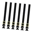 thumbnail image 4 of MERIGLARE 6 Pieces Luggage Rope Roof Rack Tie Down Strap 1/10 Black for RC Car Crawler, 4 of 9