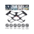 thumbnail image 1 of 75W LED Garage Light, Garage Lights LED Garage Ceiling Lights, LED Shop Light 12+1 Adjustable Panel, 6500K Daylight Garage Lighting, LED Light Bulb Fi, 1 of 5