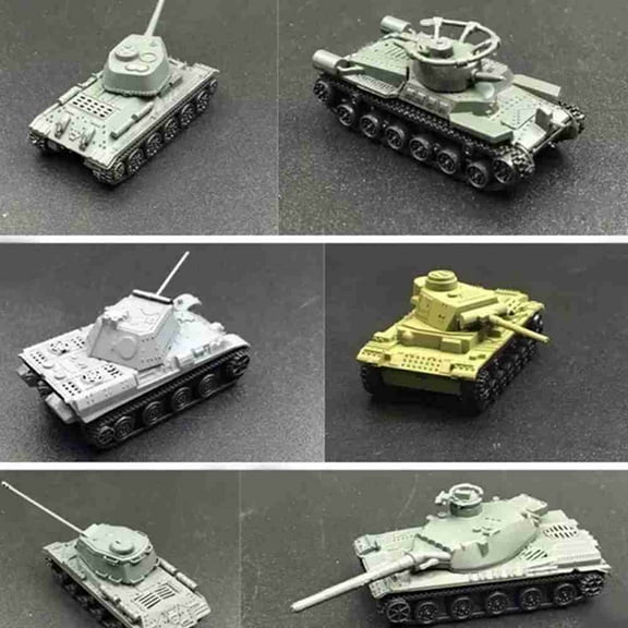 Misterolina ABS 4D Assembled Tank Model 1144 Thumb Tanks Military W3Q6 2Q6W Model Toy