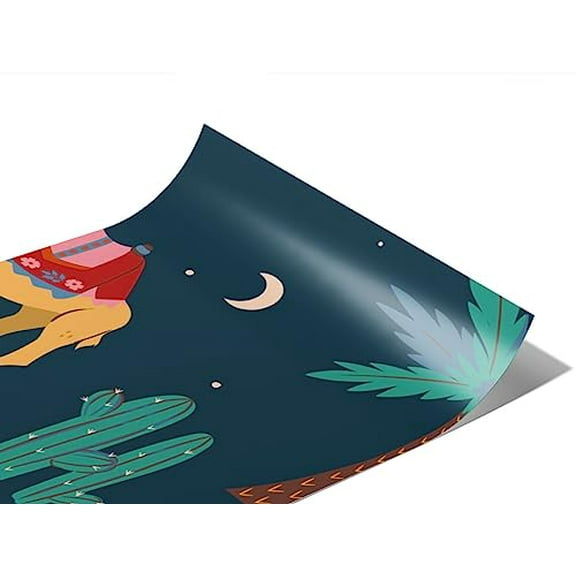 Rwraps Camel Frozen Nights Matte Vinyl Film Wrap 59in x 23ft Vinyl Vehicle Car Film Sheet Roll