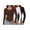 Black/White/Brown, variant on Ekouaer Long Sleeve Shirts for Women 3 Pack Scoop Neck Fitted Tops Thermal Undershirt Stretch Base Layer Soft Tee Brown/White/Black