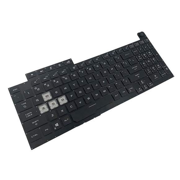 VONKY Notebook RGB Backlit Keyboard Backlight Input Apparatus Fluent Typing Computer Key Board Replacement for ASUS ROG Strix G731
