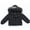 r-116Black1, variant on MEZZALL Boys Down Jacket Winter Warm Insulated Coat With Soft Trim Hood Kids Youth Outdoor Cold Weather Long Sleeve Outerwear Solid Color Coats Boho Child Streetwear
