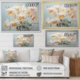 thumbnail image 4 of Designart "Tranquil Beige Orchids III" Orchids Floater Framed Canvas Prints, 4 of 5