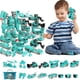 thumbnail image 1 of Juego de construcción de coches de ingeniería con transformación magnética, juguetes ensamblados, juguetes de robot transformador para niños, camiones de construcción magnéticos 6 en 1, vehículos de, 1 of 6