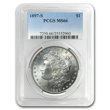 1897-S Morgan Dollar MS-66 PCGS