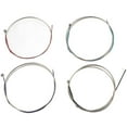 thumbnail image 2 of Corde Enroulée Argent Nickel, 4 Pcs Cordes Viola A1st Accessoires d'Instruments de Musique Performance, 2 of 9