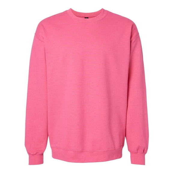 Gildan B24060306 Softstyle Midweight Crewneck Sweatshirt, Pink Lemonade - Extra Large