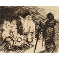 thumbnail image 3 of Benjamin Robert Haydon 24x20 Black Modern Framed Museum Art Print Titled - Study of a Biblical Scene, 3 of 5