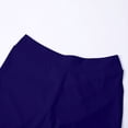thumbnail image 3 of Duoif V Back Scrunch Butt Flare Leggings for Women Waist Cut Shaped Ruched Bell Bottom Wide Leg Yoga Pants Womens Bottoms Navy L, 3 of 8
