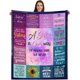 thumbnail image 1 of LHSHID Goddaughter Gifts from Godmother Godfather to My Goddaughter Blanket Throw Christmas Birthday Christian Gifts for Goddaughter from Godmother 60x80in, 1 of 6