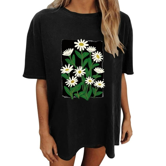 Womens T Shirts Graphic Tees Funny Women Slim Fit Basic Tees Skinny Crop Crop Tops for Women Trendy Summer Generic Blouses for Women