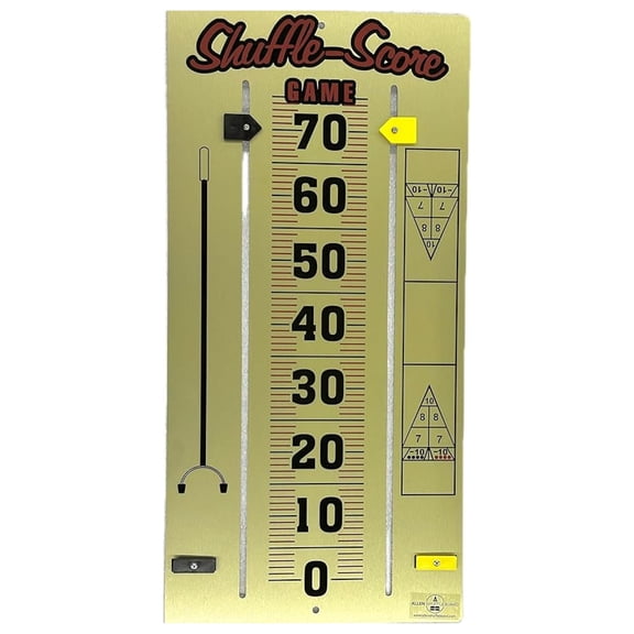 Allen Shuffleboard Recreation Scoreboard