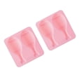 thumbnail image 3 of 2pcs Silicone Cake Mold Chicken Leg Shape Design Baking Tool for Chocolate Cake Cookie (Pink), 3 of 9