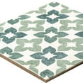 thumbnail image 6 of The Tile Life Phlox 8" x 8" Green Satin Porcelain Tile Sample, 1 Piece, 6 of 15