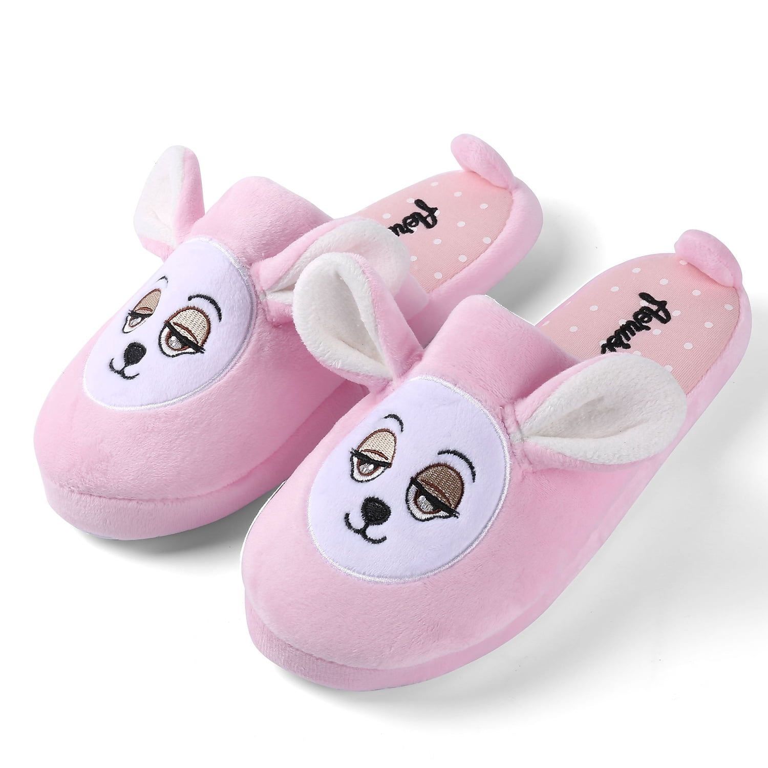 Aerusi Adult Itsy Teddy Bear Indoor Slippers
