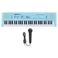 thumbnail image 4 of Milaget Eletric Piano Keyboard 61 Keys Digital Music Piano Keyboard for Party Outdoor Blue, 4 of 9