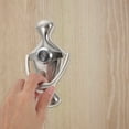 thumbnail image 3 of Door Knocker Front Door Knocker and Viewer Zinc Alloy Door Knocker with Peephole, 3 of 6