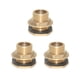 thumbnail image 1 of Paquete De 3 Piezas 1 '' Cisterna De Latón De Agua Conector De Tubería Adaptador De Accesorios De Tubería Con Junta perfecl Conector de manguera del tanque de agua, 1 of 4