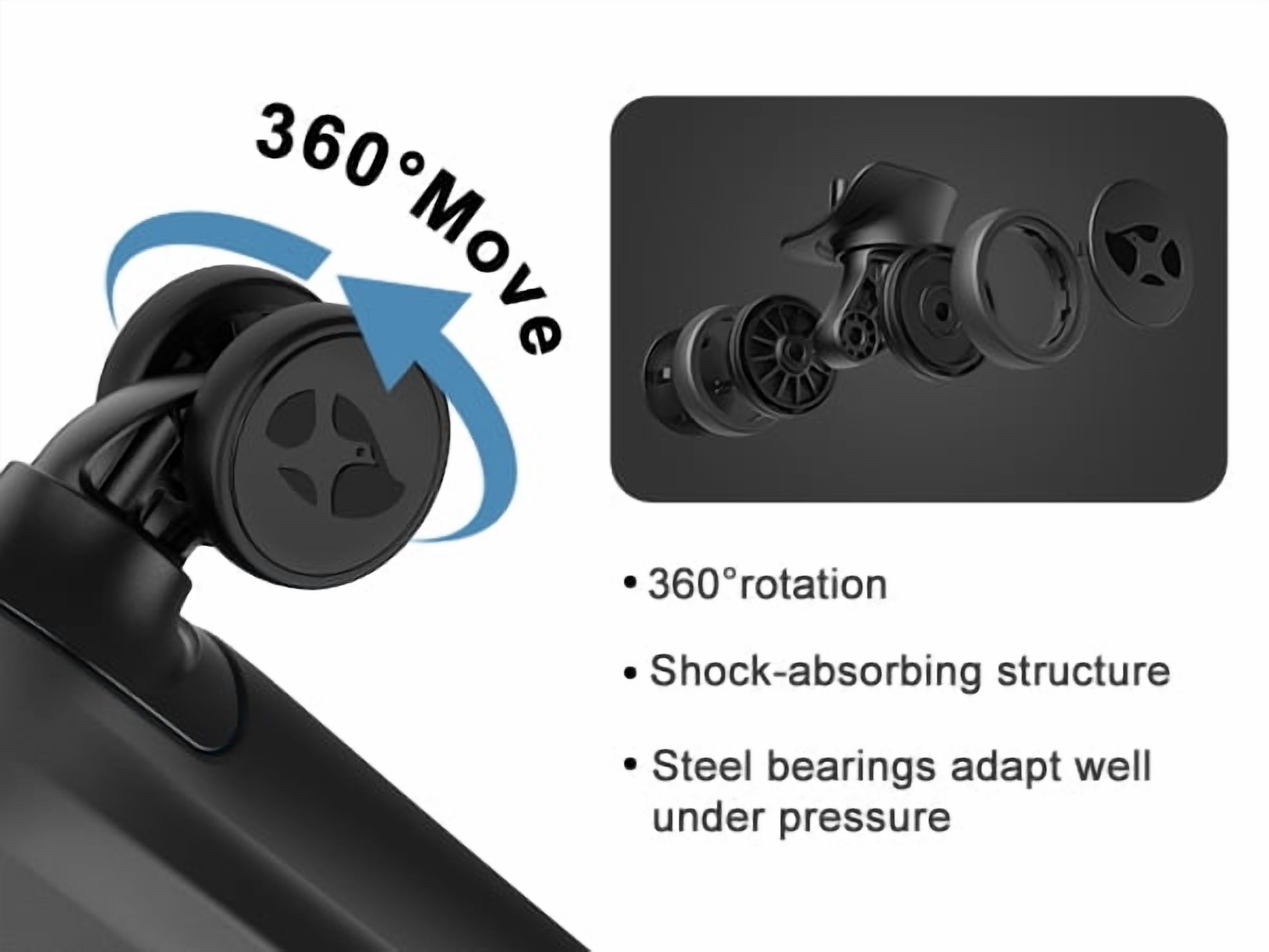 MGOB 3 Piece Luggage Sets, Hardside Suitcase Sets with 360° Spinner Wheels, Lightweight PC Luggage Inside TSA Lock Design for Family Travel Luggage Set