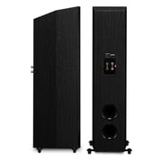 Fluance Signature HiFi Surround Sound Home Theater 7.0 Channel Speaker System including 3-Way Floorstanding Towers, Center Channel, Surround and Rear Surround Speakers - Black Ash (HF70BR)