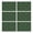 Green Sun Moon-1, variant on Orange Occult Pattern Summer Placemats Table Placemats Set Of 4-Linen Kitchen Washable Placemats Table Mats 11.8"x17.7" Non-Slip Heat Resistant
