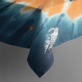 thumbnail image 3 of Orange Blue Tie Dye Spiral Pattern Rectangle Tablecloth 60"x84",Waterproof Polyester Rectangle Table Cloth, Wipeable Spillproof Polyester Tablecloth for Dining, Camping, Indoor and Outdoor, 3 of 5